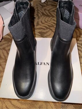 Black Leather  Boots brand new !!  Open to offers